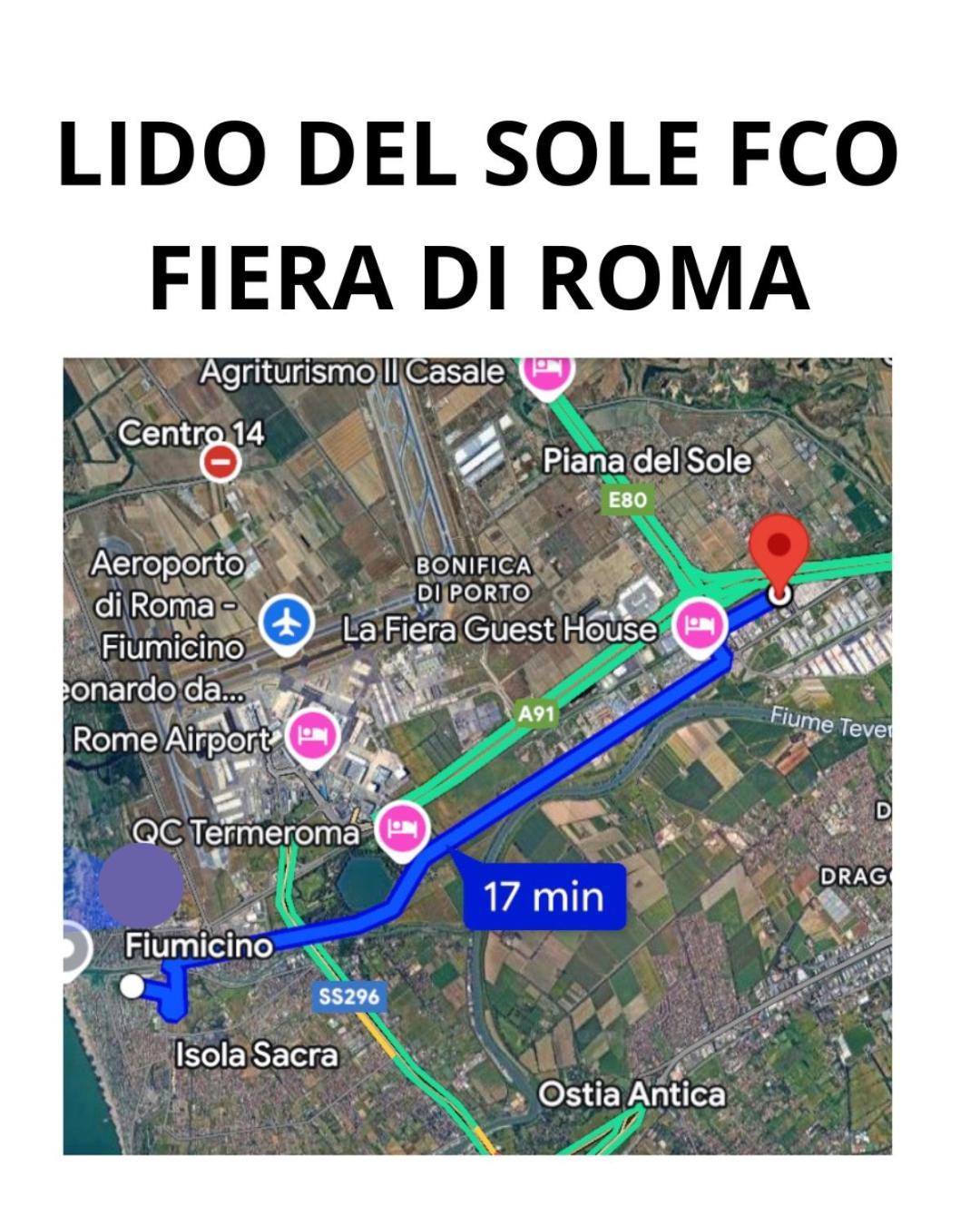 Lido Del Sole Fco Appartement Fiumicino Buitenkant foto